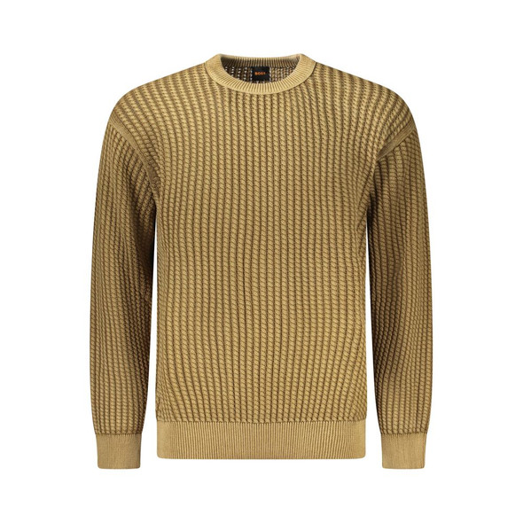 Brown Cotton Men Sweater BO-35296 Brown Cotton Men Sweater BO-35296
