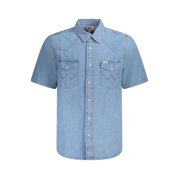Light Blue Cotton Men Shirt WR-35314 Light Blue Cotton Men Shirt WR-35314
