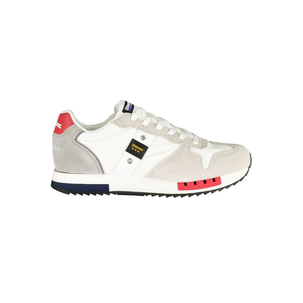 White Polyethylene Men Sneaker BL-35538 White Polyethylene Men Sneaker BL-35538