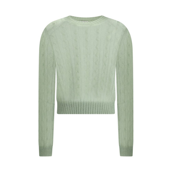Mohair and wool cable knit Sweater Mohair and wool cable knit Sweater