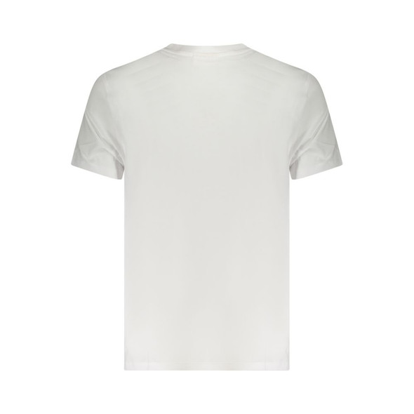 Calvin Klein White Cotton Men T-Shirt CA-36271 Calvin Klein White Cotton Men T-Shirt CA-36271