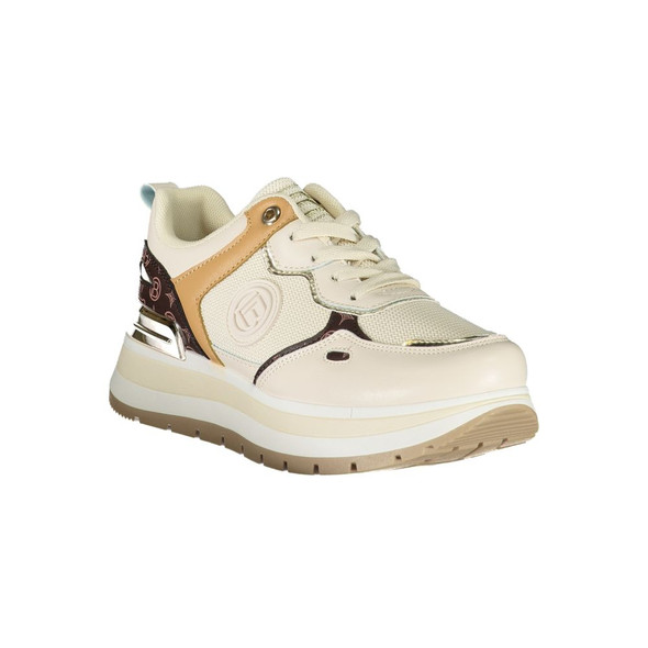 Beige Polyester Women Sneaker LA-36480 Beige Polyester Women Sneaker LA-36480