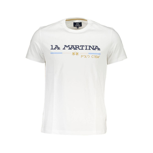 White Cotton Men T-Shirt LA-37347 White Cotton Men T-Shirt LA-37347