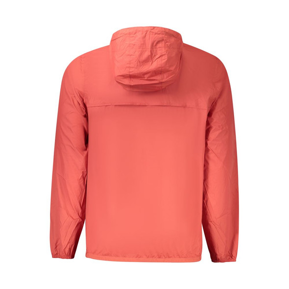 K-WAY Red Polyamide Men Jacket K-WAY Red Polyamide Men Jacket