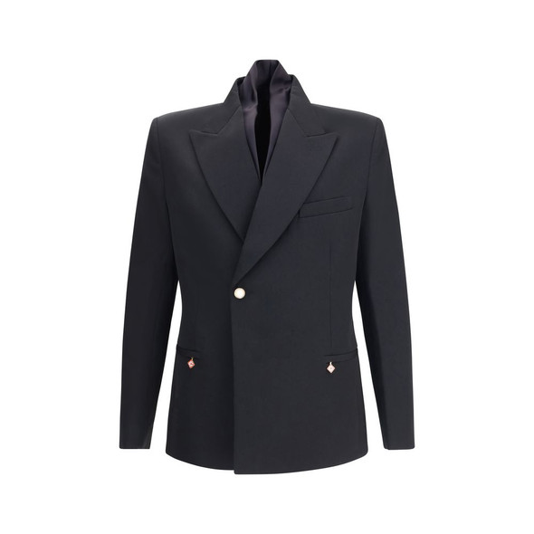 Double-breasted Blazer CAMPF25JK38001BLACKBB Double-breasted Blazer CAMPF25JK38001BLACKBB