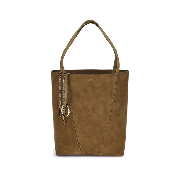 Chloé Suede Spin Tote Bag Chloé Suede Spin Tote Bag