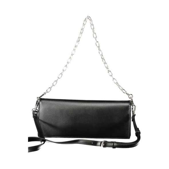 Mario Valentino Black Polyethylene Women Handbag VA-39087 Mario Valentino Black Polyethylene Women Handbag VA-39087