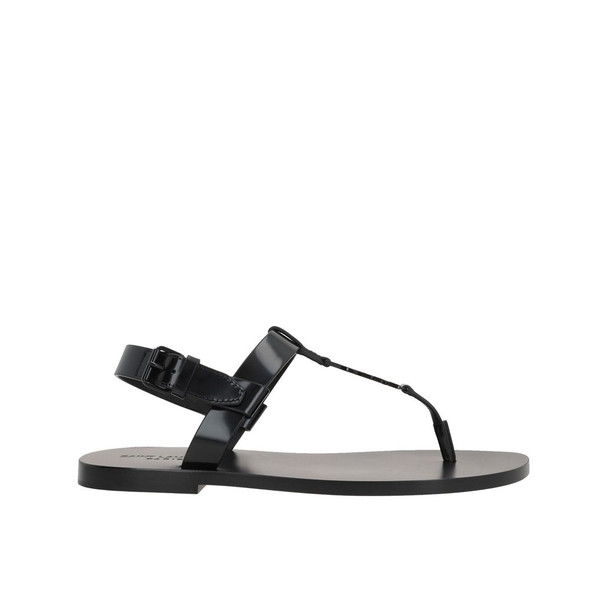 Saint Laurent Cassandre 05 Flat Sandals Saint Laurent Cassandre 05 Flat Sandals