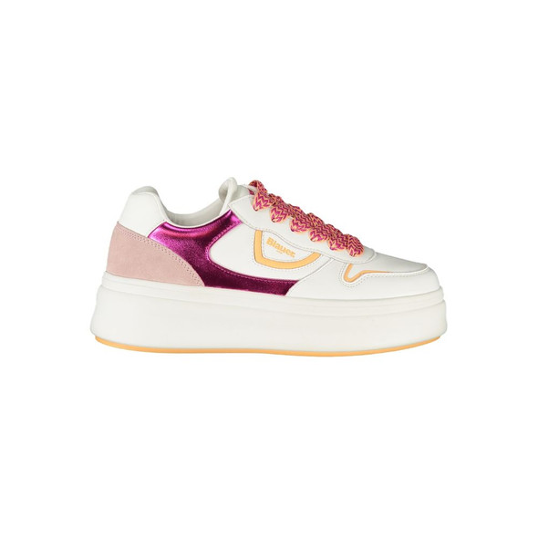 White Leather Women Sneaker BL-39257 White Leather Women Sneaker BL-39257