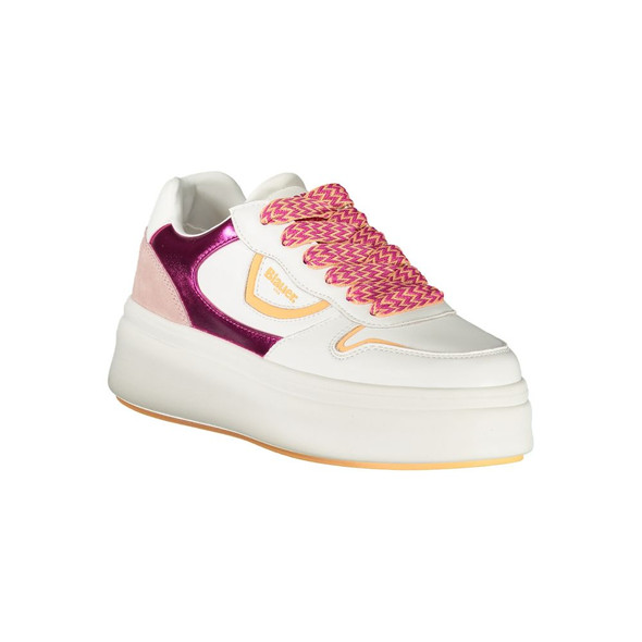 White Leather Women Sneaker BL-39257 White Leather Women Sneaker BL-39257