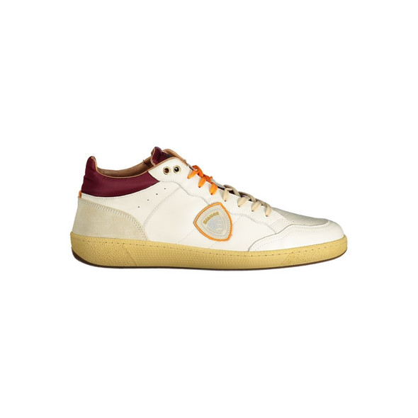 White Polyester Sneaker BL-38671 White Polyester Sneaker BL-38671