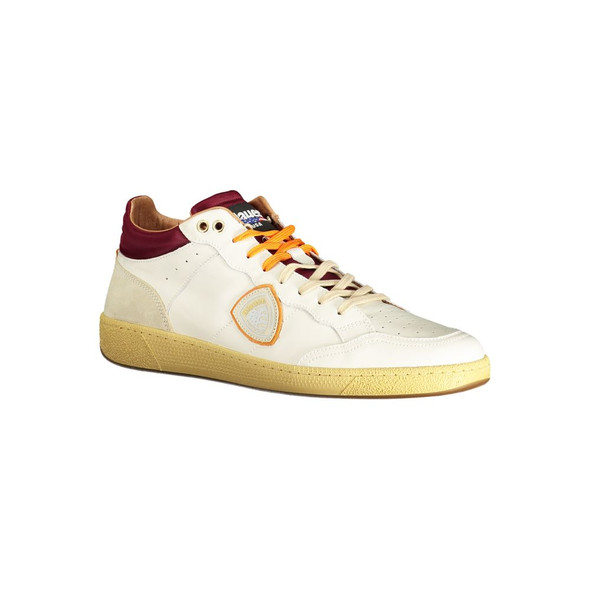 White Polyester Sneaker BL-38671 White Polyester Sneaker BL-38671