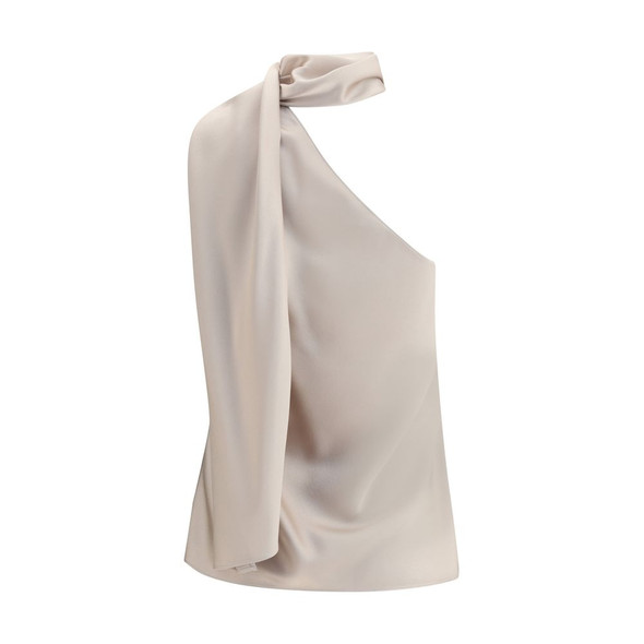 One Shoulder silk Top One Shoulder silk Top