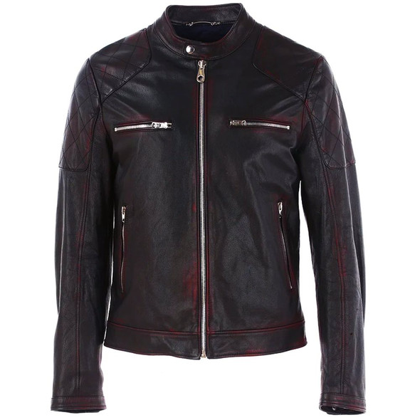 Dolce & Gabbana Black Goatskin Jacket Dolce & Gabbana Black Goatskin Jacket