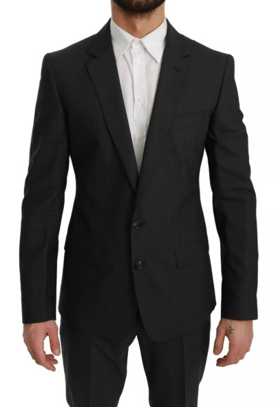 Slim Fit MARTINI Wool Gray Suit Slim Fit MARTINI Wool Gray Suit