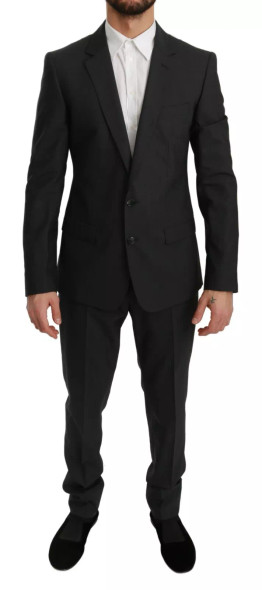 Slim Fit MARTINI Wool Gray Suit Slim Fit MARTINI Wool Gray Suit