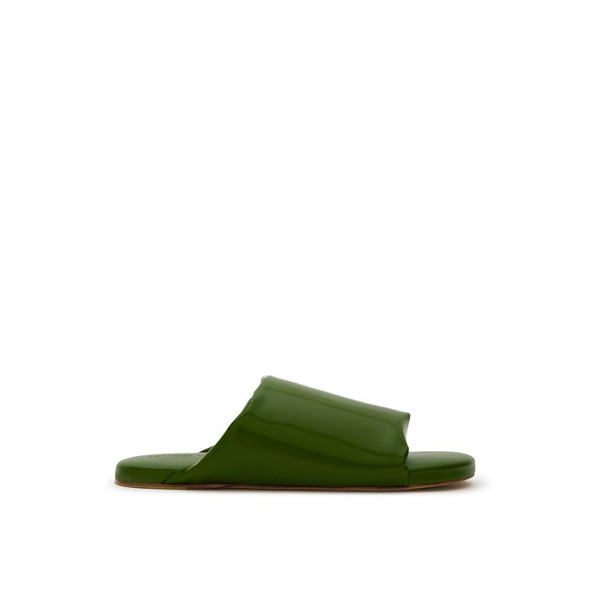 Green Leather Slipper BO-10139674 Green Leather Slipper BO-10139674