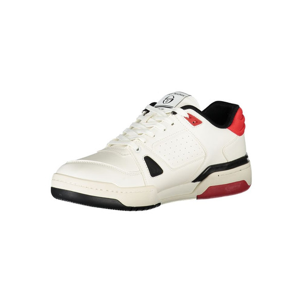 White Polyester Sneaker SE-23668 White Polyester Sneaker SE-23668