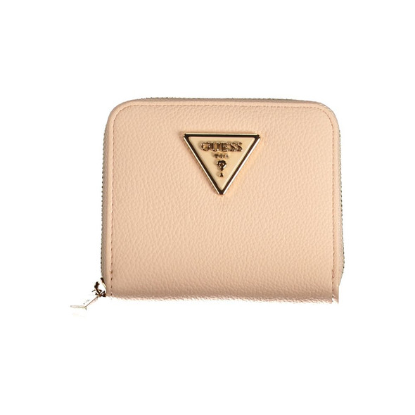 Guess Jeans Pink Polyethylene Wallet GU-30043 Guess Jeans Pink Polyethylene Wallet GU-30043