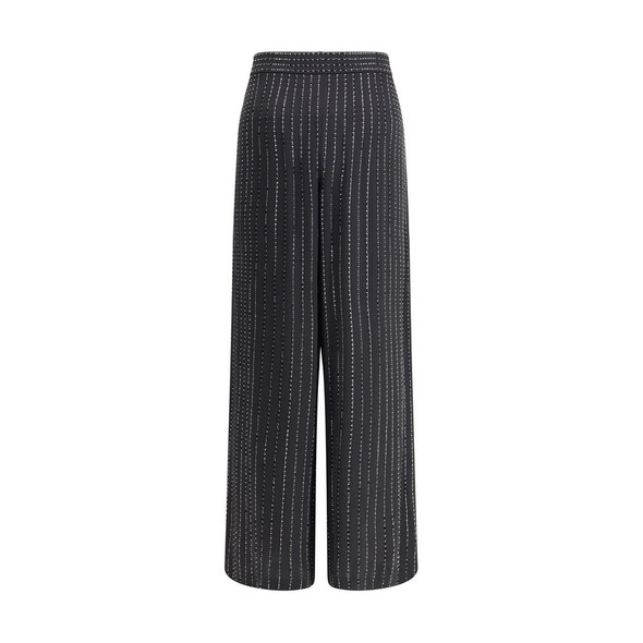 Giorgio Armani Wide-leg silk Pants with strass Giorgio Armani Wide-leg silk Pants with strass