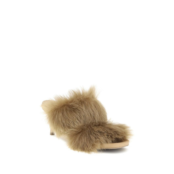 Pedro García Fur-trimmed mules Sandals PECISSY01002BB Pedro García Fur-trimmed mules Sandals PECISSY01002BB
