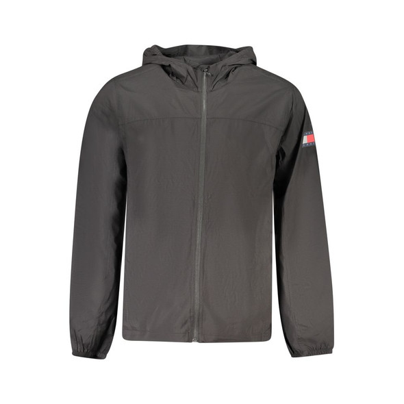 Tommy Hilfiger Black Polyamide Men's Jacket Tommy Hilfiger Black Polyamide Men's Jacket