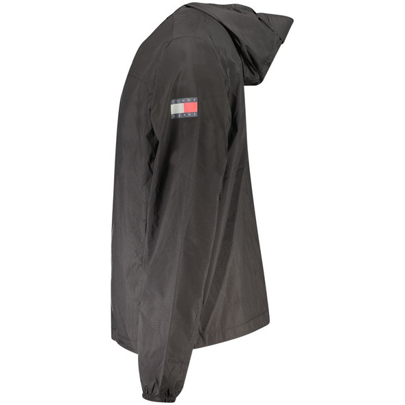 Tommy Hilfiger Black Polyamide Men's Jacket Tommy Hilfiger Black Polyamide Men's Jacket