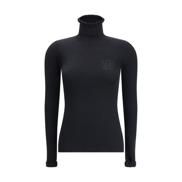 Valentino Wool Sweater with ruffled collar Valentino Wool Sweater with ruffled collar