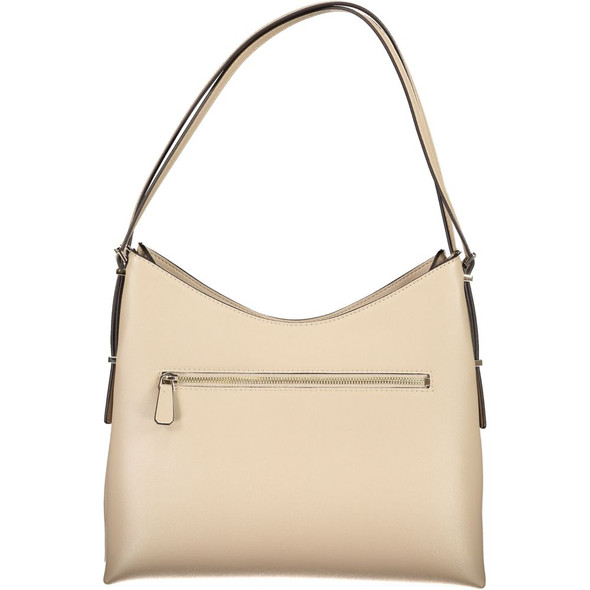 Guess Jeans Beige Polyethylene Women Handbag GU-39580 Guess Jeans Beige Polyethylene Women Handbag GU-39580