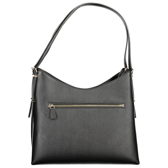 Guess Jeans Black Polyethylene Women Handbag GU-39579 Guess Jeans Black Polyethylene Women Handbag GU-39579