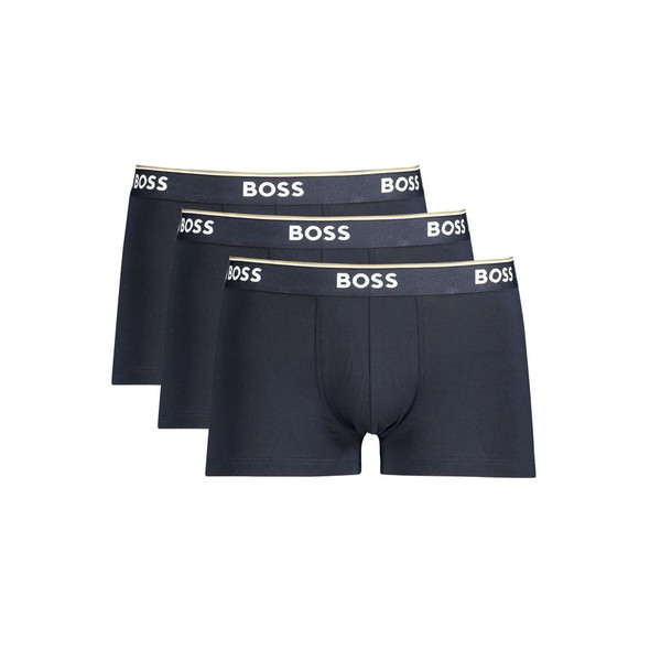 Blue Cotton Men Boxer Underwear Blue Cotton Men Boxer Underwear