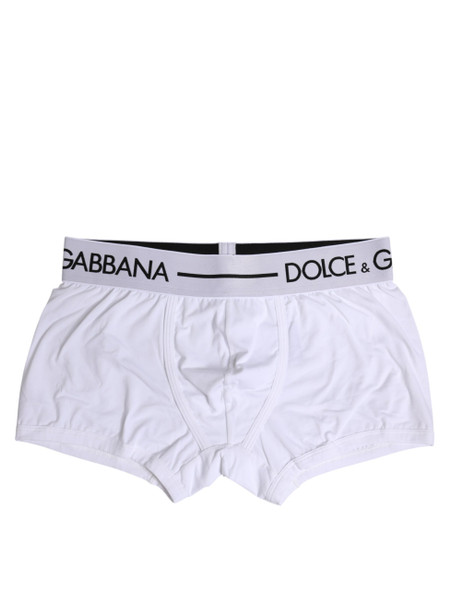 White Cotton Stretch Regular Boxer Underwear White Cotton Stretch Regular Boxer Underwear