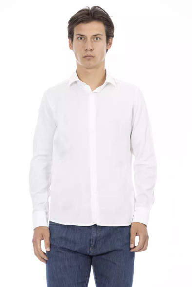White Cotton Men Shirt BA-22485 White Cotton Men Shirt BA-22485