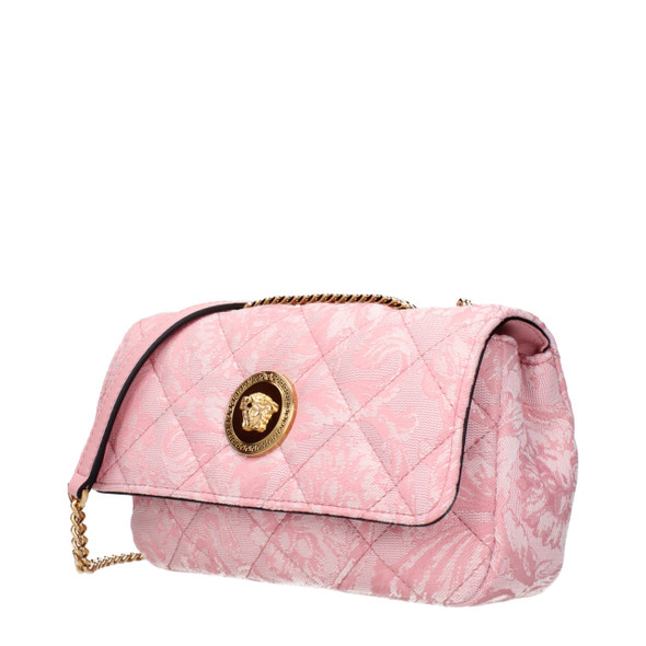 Pink Fabric Shoulder Bags Pink Fabric Shoulder Bags