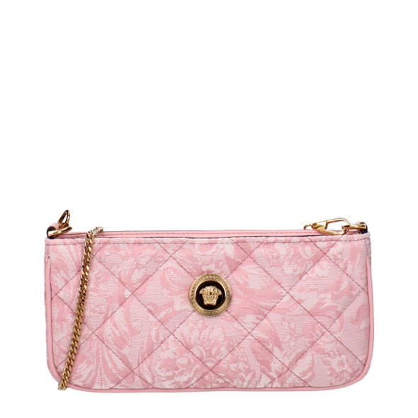 Pink Fabric Crossbody Bags Pink Fabric Crossbody Bags