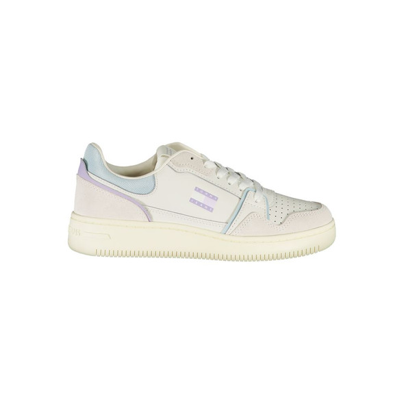 White Leather Women Sneaker TO-39604 White Leather Women Sneaker TO-39604