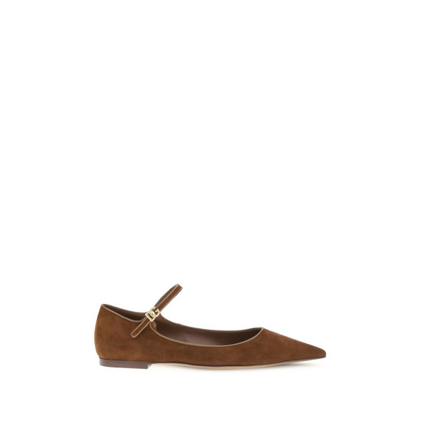 Suede and nappa leather Ballerinas Suede and nappa leather Ballerinas