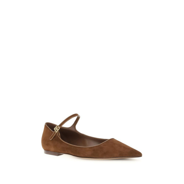 Suede and nappa leather Ballerinas Suede and nappa leather Ballerinas