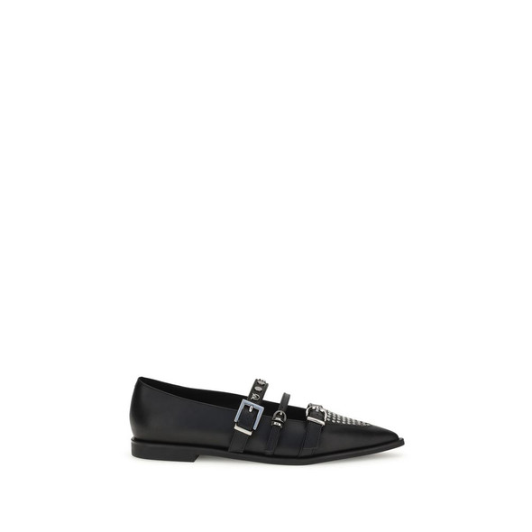 Studded Ballerinas PISD0371P001Z99BLACKBB Studded Ballerinas PISD0371P001Z99BLACKBB
