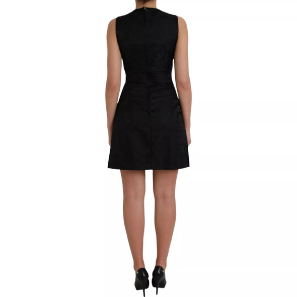 Black Sleeveless Bodycon A-line Mini Dress Black Sleeveless Bodycon A-line Mini Dress