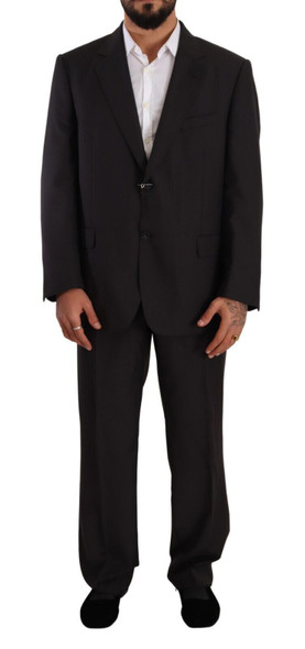 Gray Polyester Single Breasted Formal Suit KOS1967 Gray Polyester Single Breasted Formal Suit KOS1967