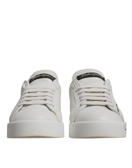 White Blue Logo Portofino Sneakers Shoes LA12434 White Blue Logo Portofino Sneakers Shoes LA12434