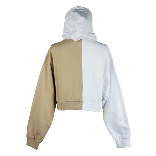 Comme Des Fuckdown Chic Two-Tone Graphic Hooded Sweatshirt Comme Des Fuckdown Chic Two-Tone Graphic Hooded Sweatshirt