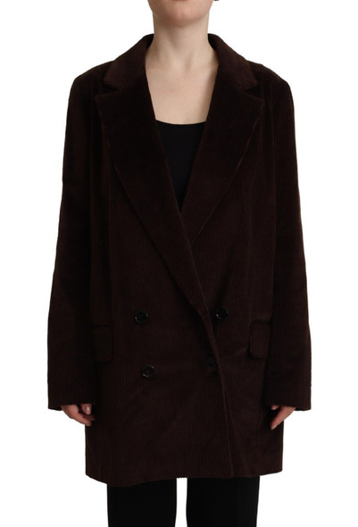 Dolce & Gabbana Bordeaux Corduroy Cotton Blazer Oversized Jacket Dolce & Gabbana Bordeaux Corduroy Cotton Blazer Oversized Jacket