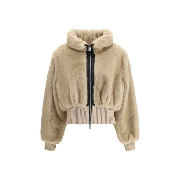 Faux fur bomber Jacket Faux fur bomber Jacket