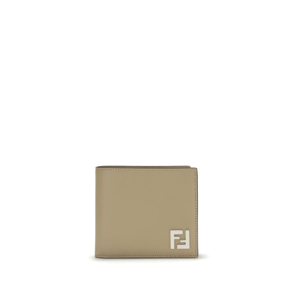 FF leather and canvas bifold Wallet FF leather and canvas bifold Wallet