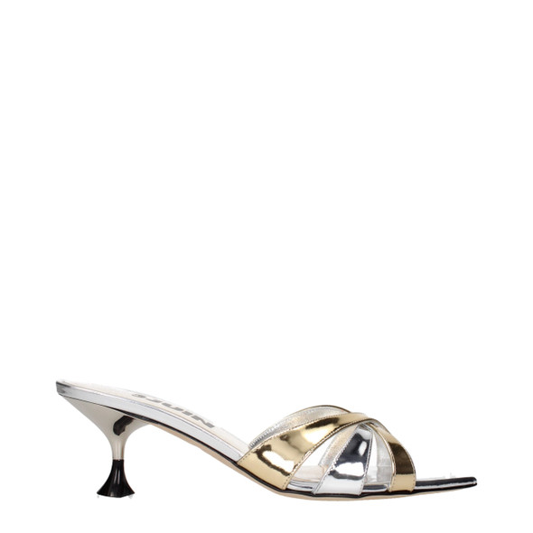 Gray Leather Stiletto Heels Sandals JU15271904837897BT Gray Leather Stiletto Heels Sandals JU15271904837897BT