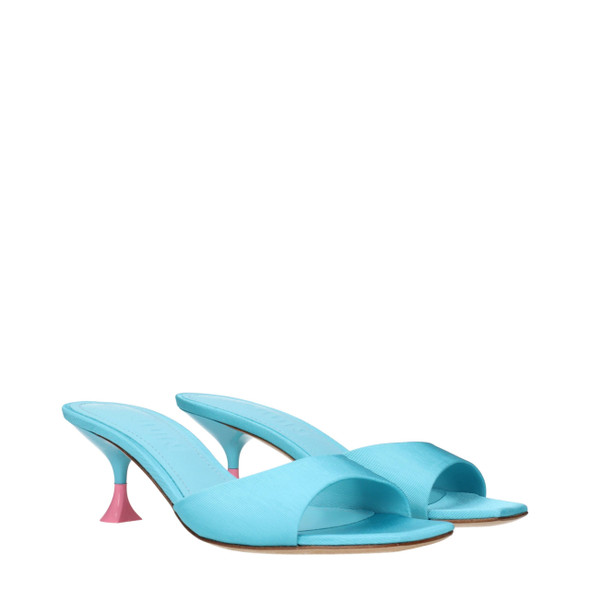 Blue Fabric Stiletto Heels Sandals JU15271927480585BT Blue Fabric Stiletto Heels Sandals JU15271927480585BT