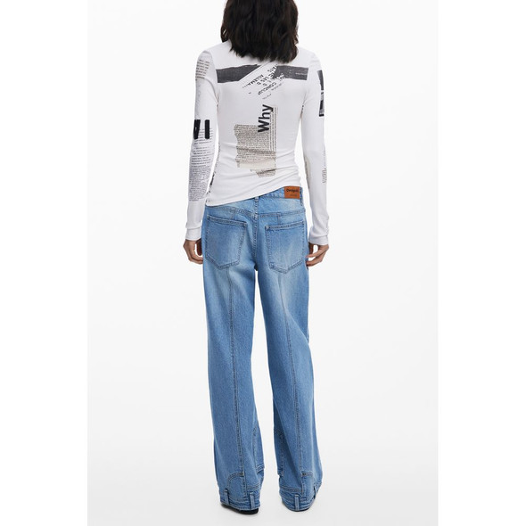 White Elastane Women Top White Elastane Women Top