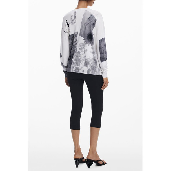 White Viscose Women Sweater DE-39736 White Viscose Women Sweater DE-39736